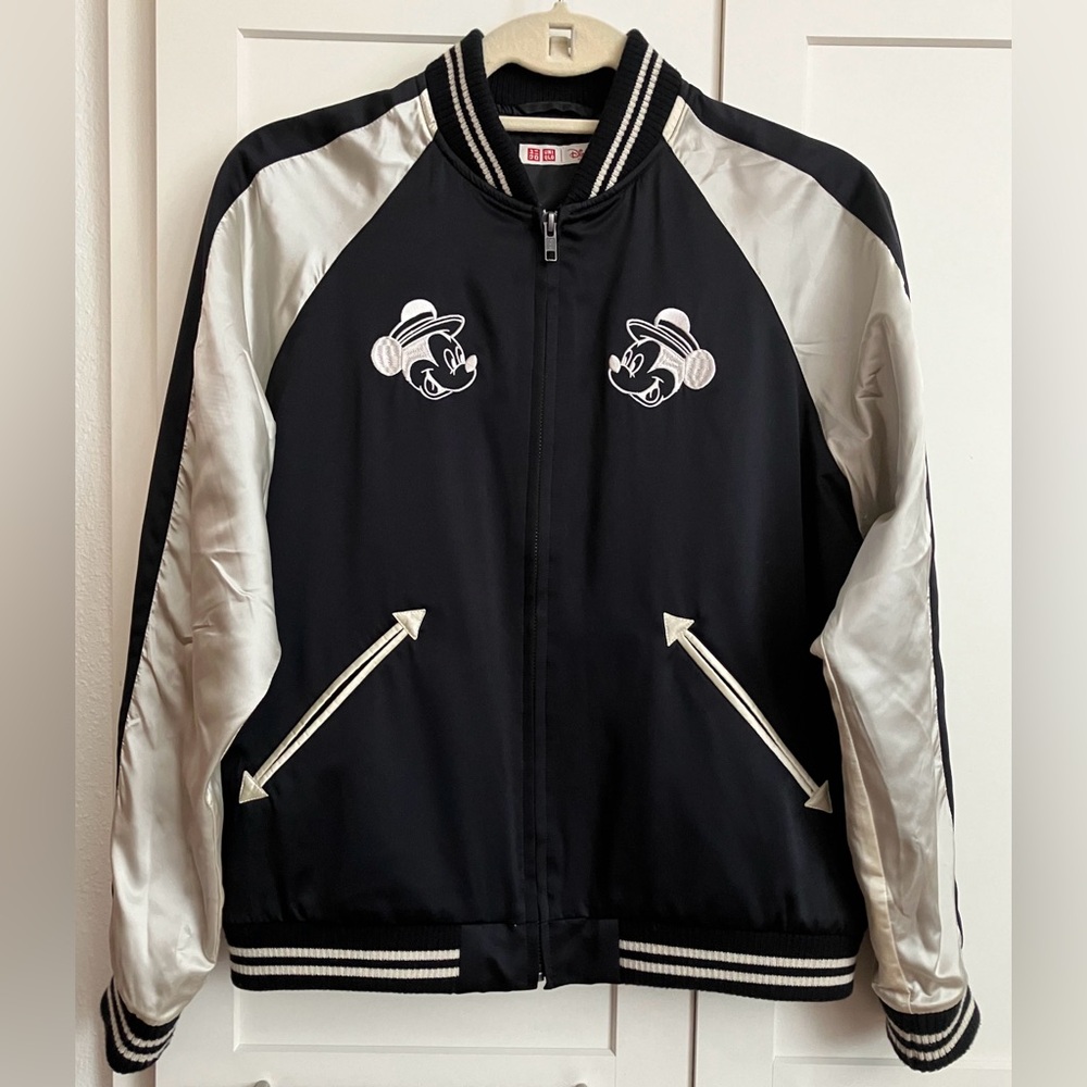 Disney Uniqlo Mickey Mouse World Tour Embroidered Jacket